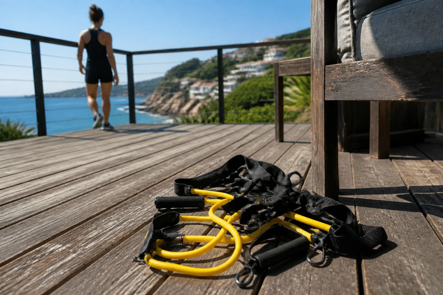 Suspension straps vs resistance bands: travel workout paths